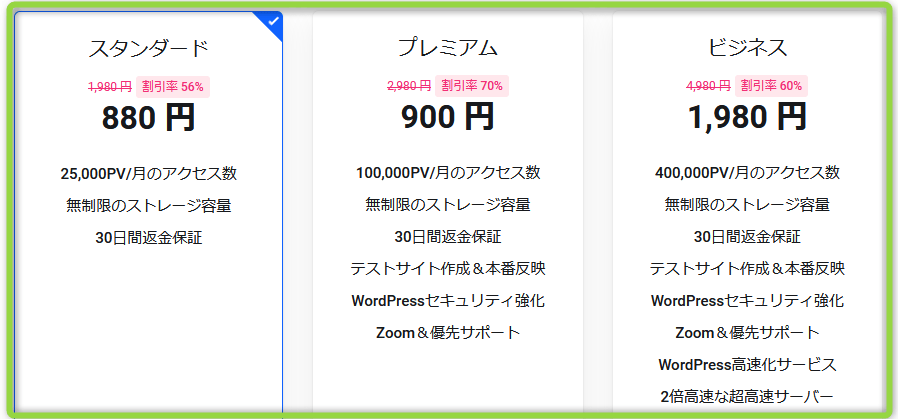 mixhostのブログ開設費用